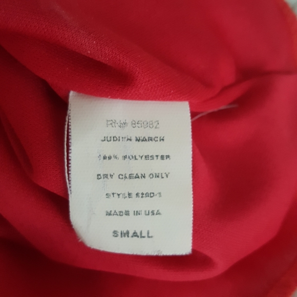 Judith March One Sleeve Red Tunic - Picture 4 of 12